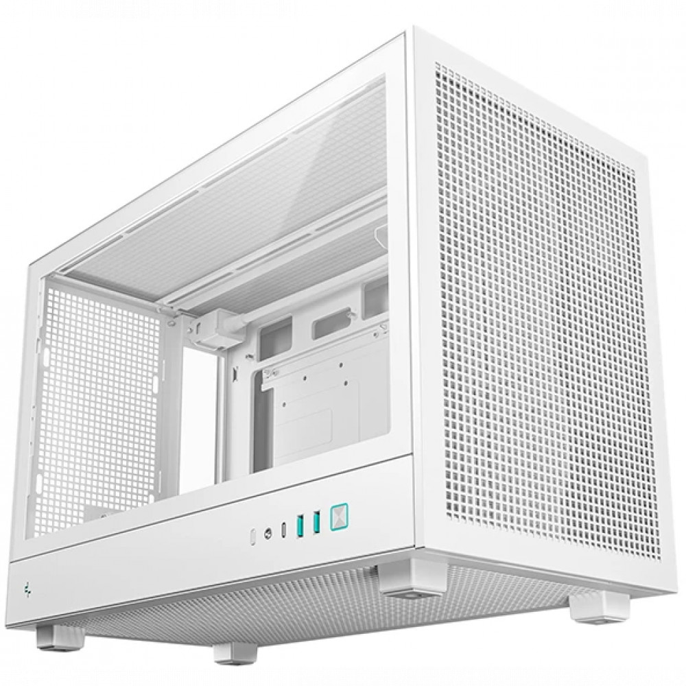 Корпус Deepcool CH260 White R-CH260-WHNGM0-G-1 Mini-Tower - миниатюра 2