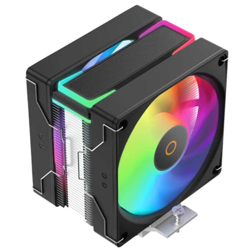 Система охлаждения Ocypus Delta A40 SE Dual Fan ARGB [ Delta-A40-BK2AAWN00S-GL Для процессора — фото товара