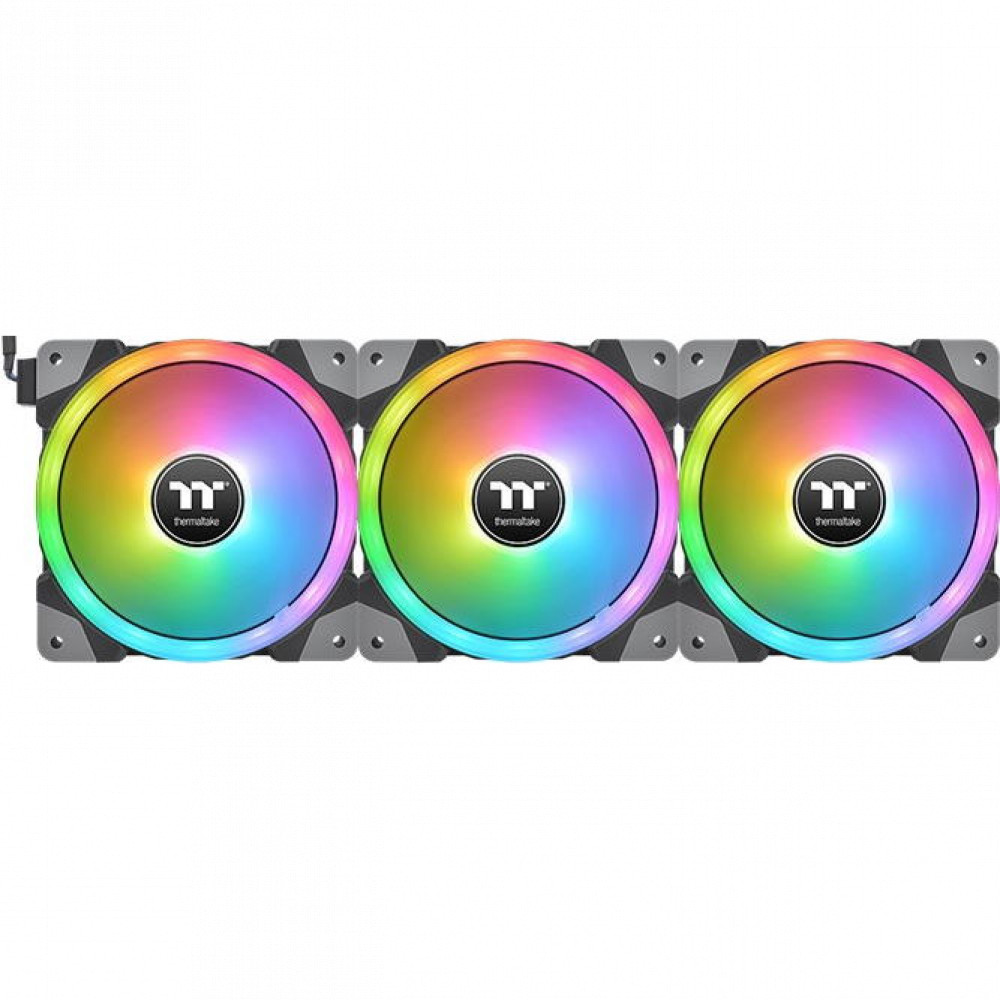 Система охлаждения Thermaltake SWAFAN EX12 RGB PC Cooling Fan CL-F144-PL14SW-A Для системного блока — фото товара