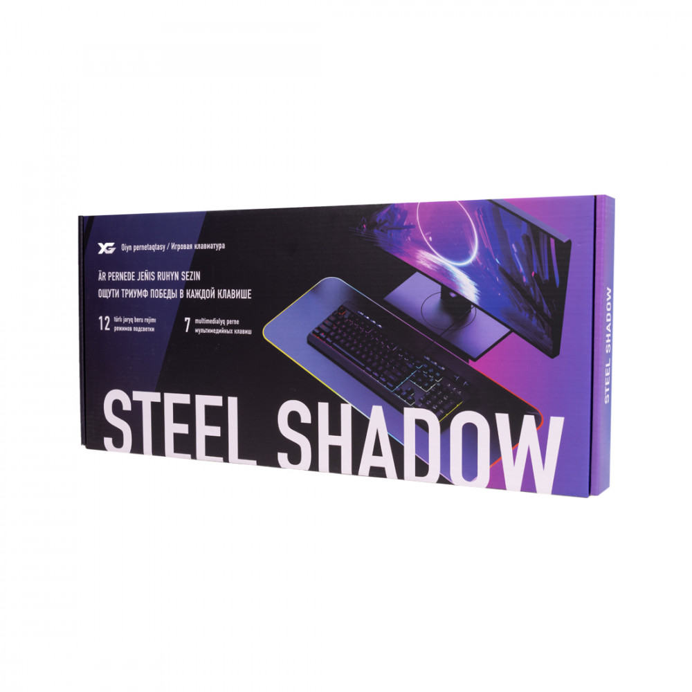 Клавиатура XG Steel Shadow Проводная, USB - миниатюра 3