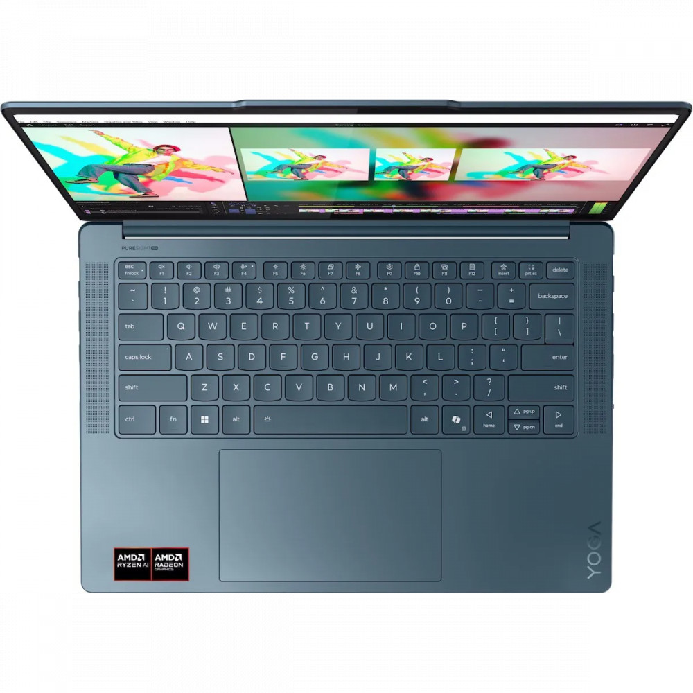 Ноутбук Lenovo Yoga Pro 7 14AKP10 83KG0013RK 14.5 ", HiDPI 2944x1840 (16:10), AMD, Ryzen AI 7, 32 Гб, 1 ТБ, Radeon 860M - миниатюра 6