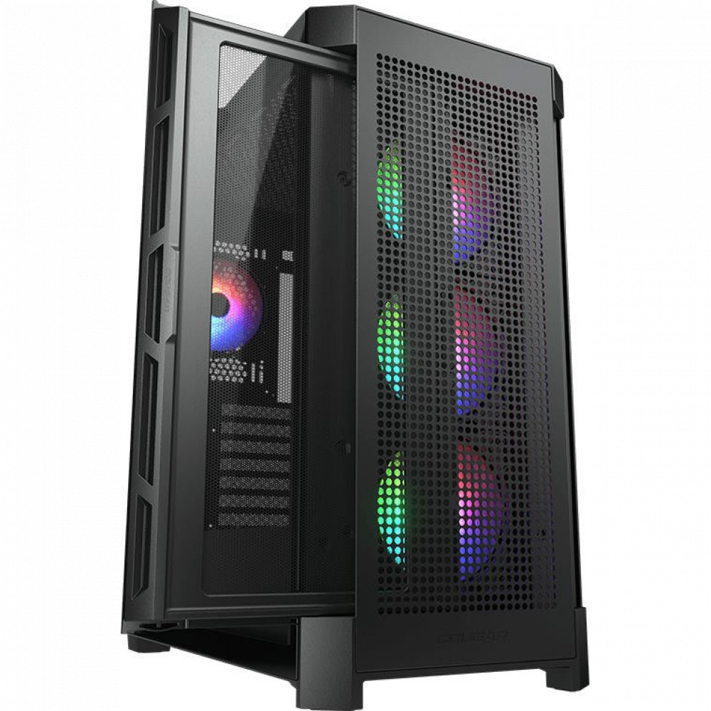 Корпус Cougar Duoface Pro RGB Black CGR-5AD1B-RGB Mid-Tower - миниатюра 2