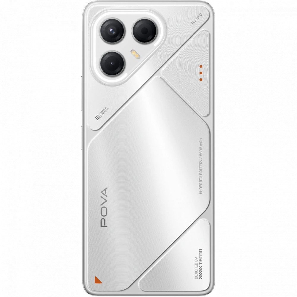 Смартфон TECNO Pova 7 5G 8/256Gb Magic Silver LJ7 256+8 MAGIC SILVER 256 Гб, 8 Гб - миниатюра 3
