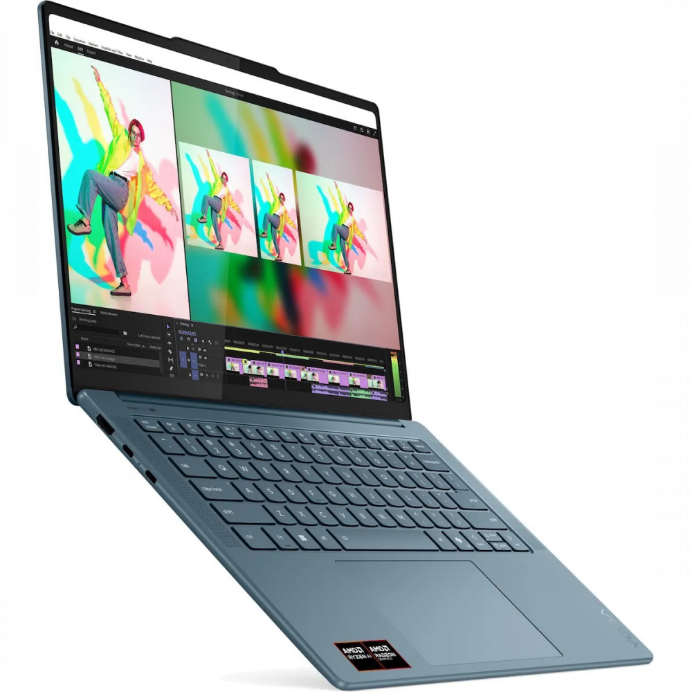 Ноутбук Lenovo Yoga Pro 7 14AKP10 83KG0013RK 14.5 ", HiDPI 2944x1840 (16:10), AMD, Ryzen AI 7, 32 Гб, 1 ТБ, Radeon 860M - миниатюра 2