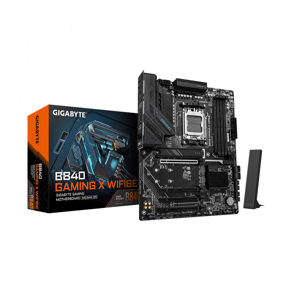 Материнская плата Gigabyte B840 GAMING X WF6E ATX, AMD AM5 — фото товара