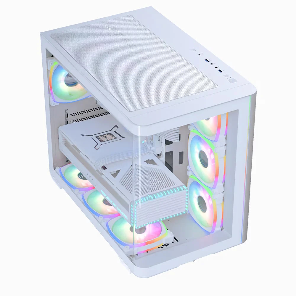 Корпус Aerocool P500C Evo P500C EVO-G-WT-V1 Mid-Tower - миниатюра 2
