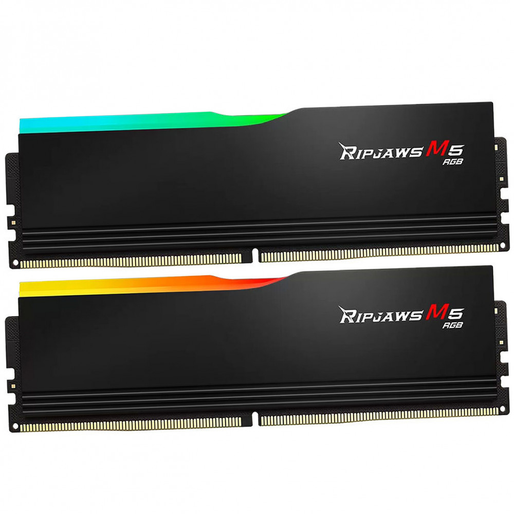 ОЗУ G.Skill RipJaws M5 RGB F5-6000J3636F16GX2-RM5RK DIMM, DDR5, 32 Гб (2 х 16 Гб), 6000 МГц — фото товара