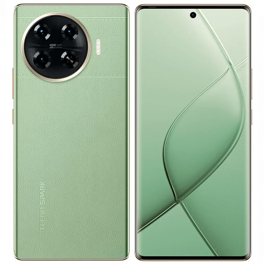 Смартфон TECNO Spark 20 Pro+ 8/256Gb Magic Skin Green KJ7 SPARK 20 Pro+ 8+256 Green 256 Гб, 8 Гб — фото товара