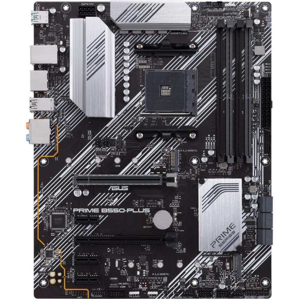 Материнская плата Asus PRIME B550-PLUS 90MB14U0-M0EAY0 ATX, AMD AM4 — фото товара