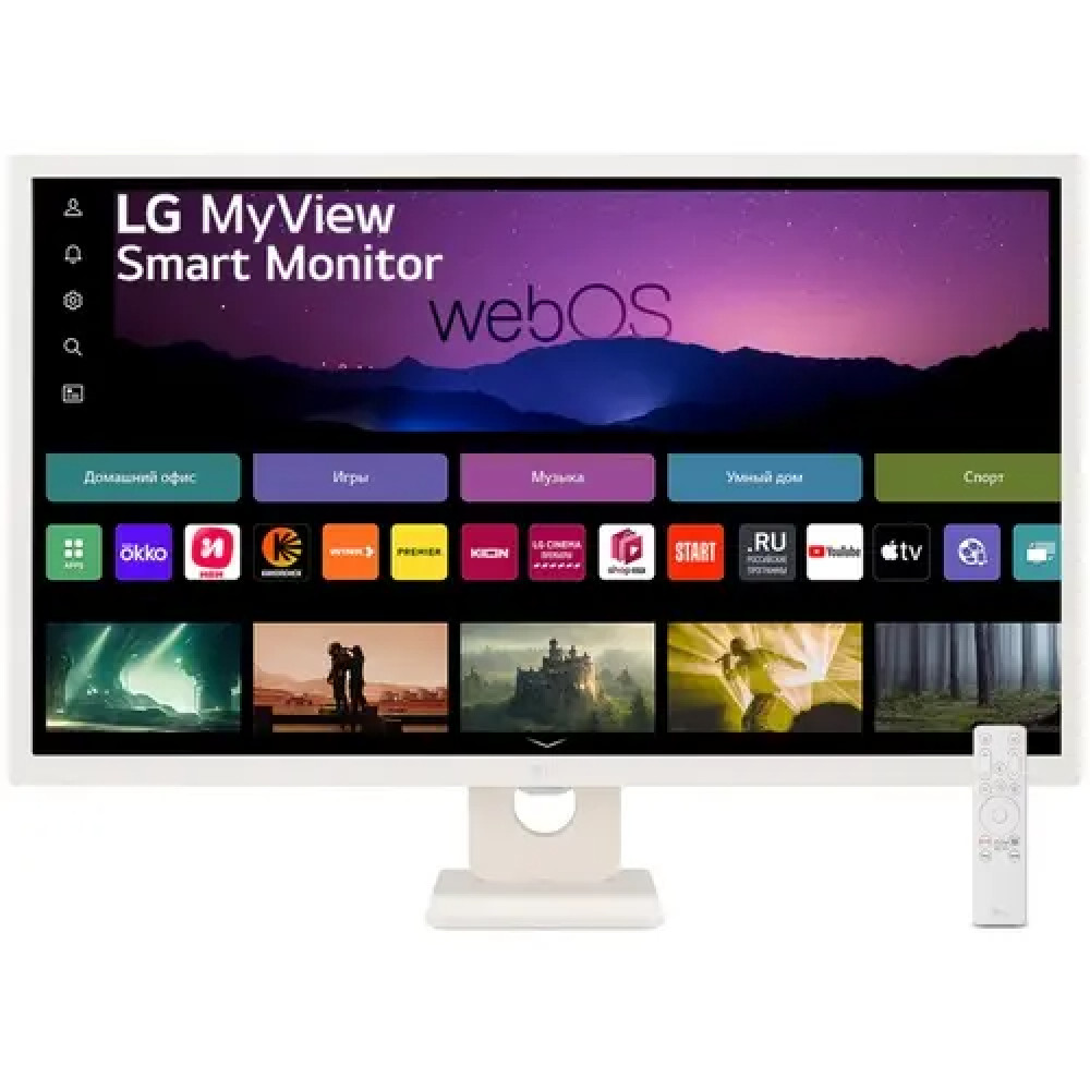 Монитор LG 32SR50F-W 32 ", IPS, Full HD 1920x1080 (16:9), 60 Гц — фото товара