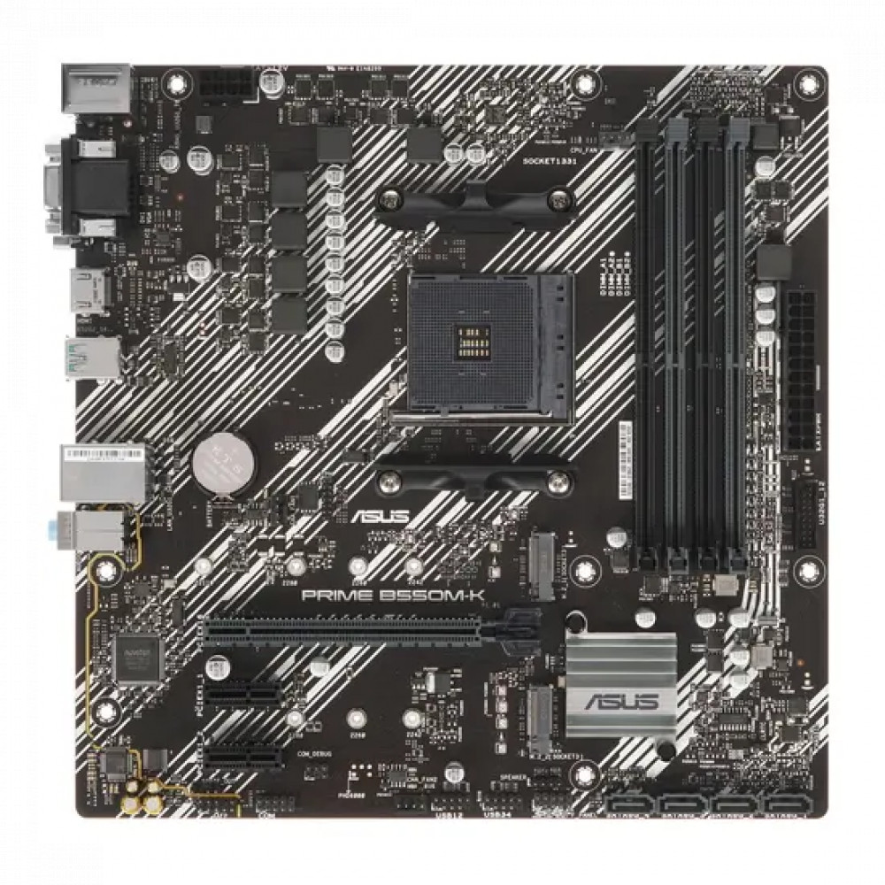 Материнская плата Asus PRIME B550M-K 90MB14V0-M0EAY0 Micro-ATX, AMD AM4 — фото товара