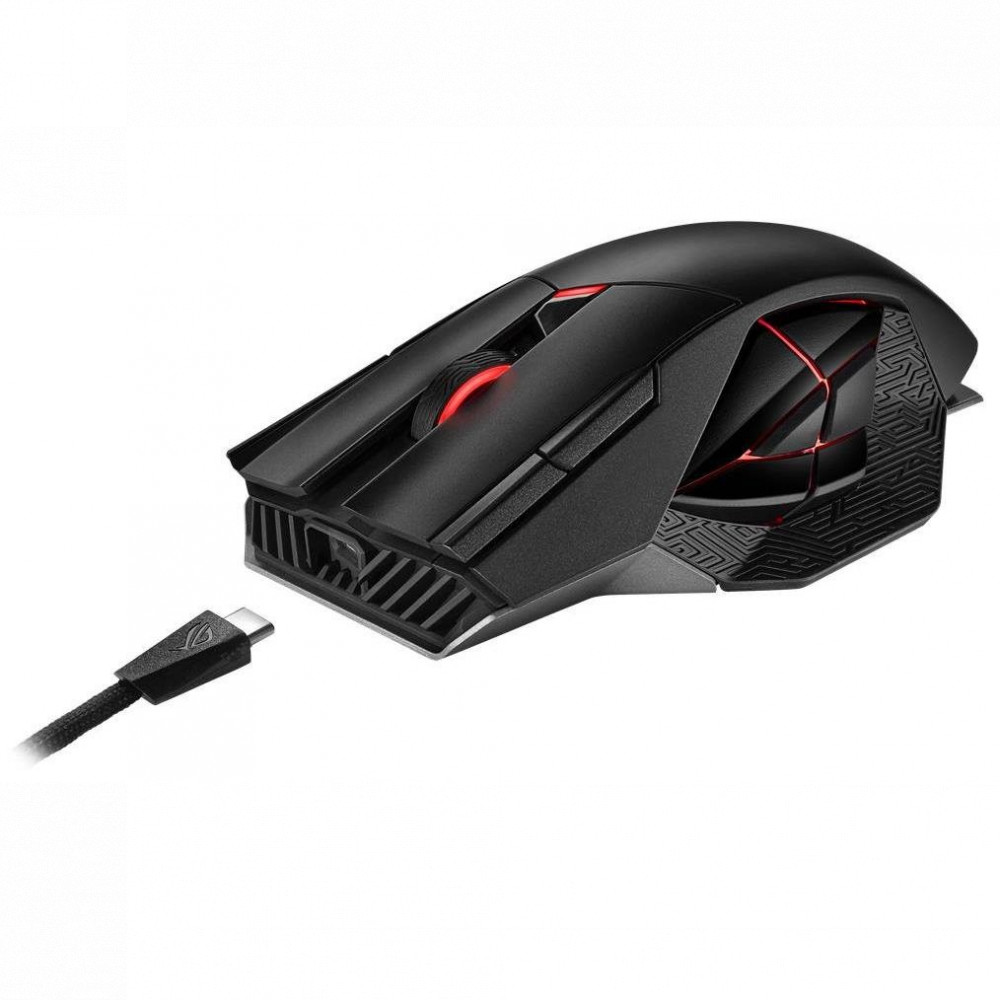 Мышь Asus ROG Spatha X 90MP0220-BMUA00 Игровые, Беспроводная - миниатюра 6