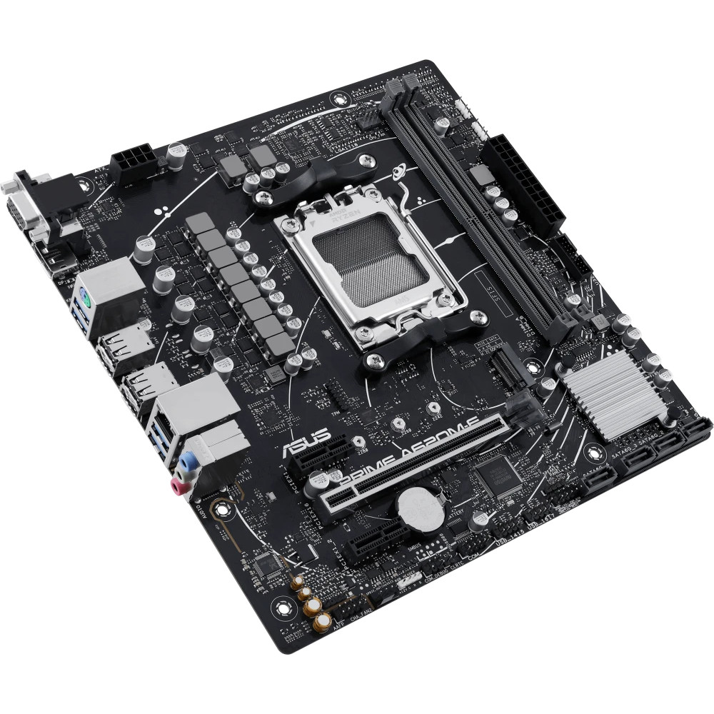 Материнская плата Asus PRIME A620M-E-CSM Micro-ATX, AMD AM5 - миниатюра 3