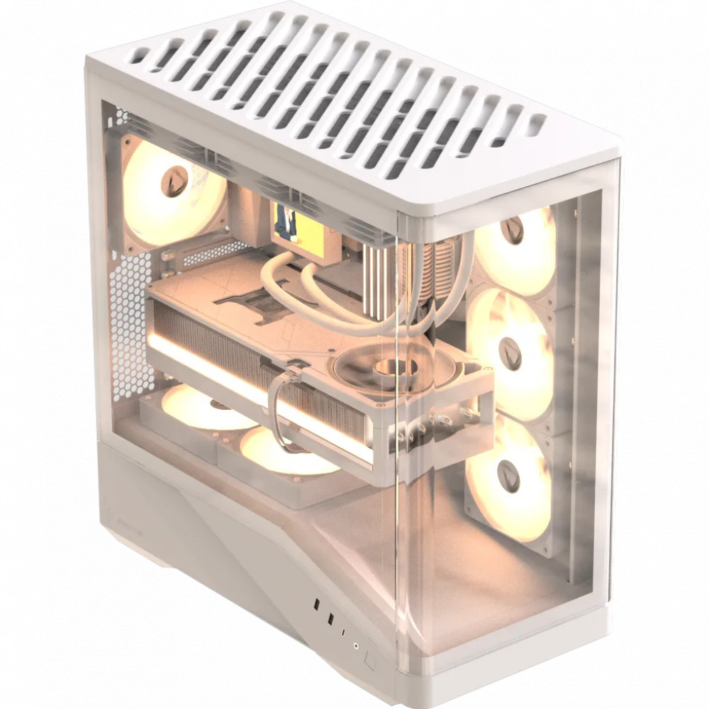 Корпус Formula Crystal U9 PA White Mid-Tower - миниатюра 2