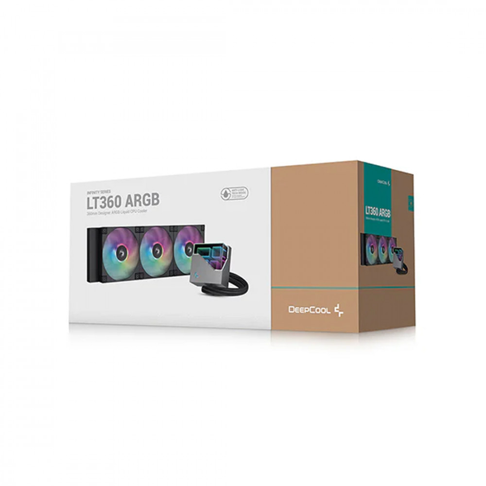 Система охлаждения Deepcool LT360 ARGB R-LT360-BKAMNC-G-1 Для процессора - миниатюра 3