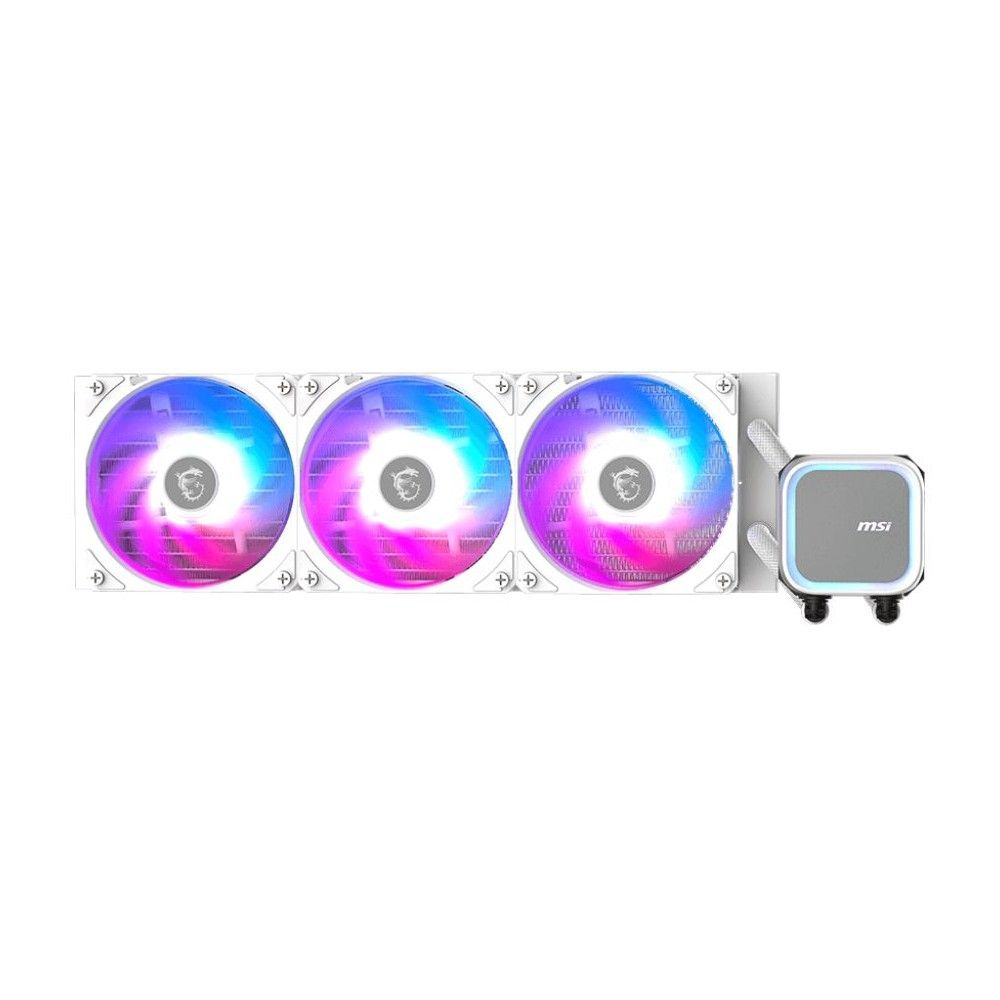 Система охлаждения MSI MAG CORELIQUID A13 360 White 3 x ARGB Gen2 Fan 306-7ZWDA21-L80 Для ОЗУ — фото товара