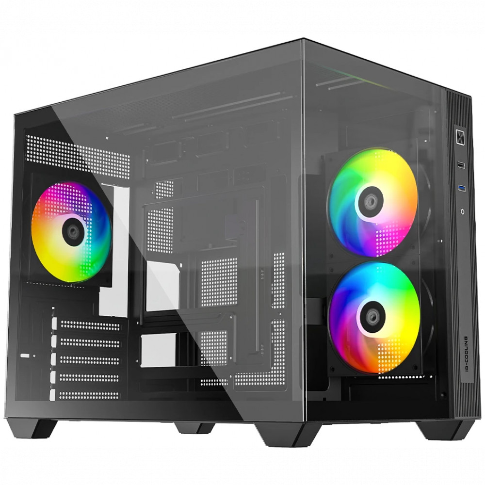Корпус ID-Cooling VIEW 500 ARGB Black Mini-Tower — фото товара