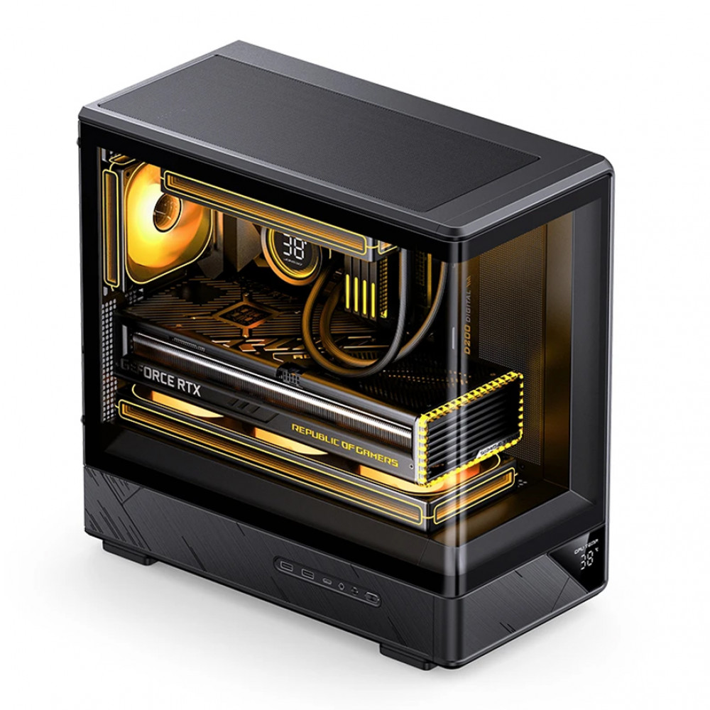 Корпус Jonsbo D200 Black Mid-Tower - миниатюра 2