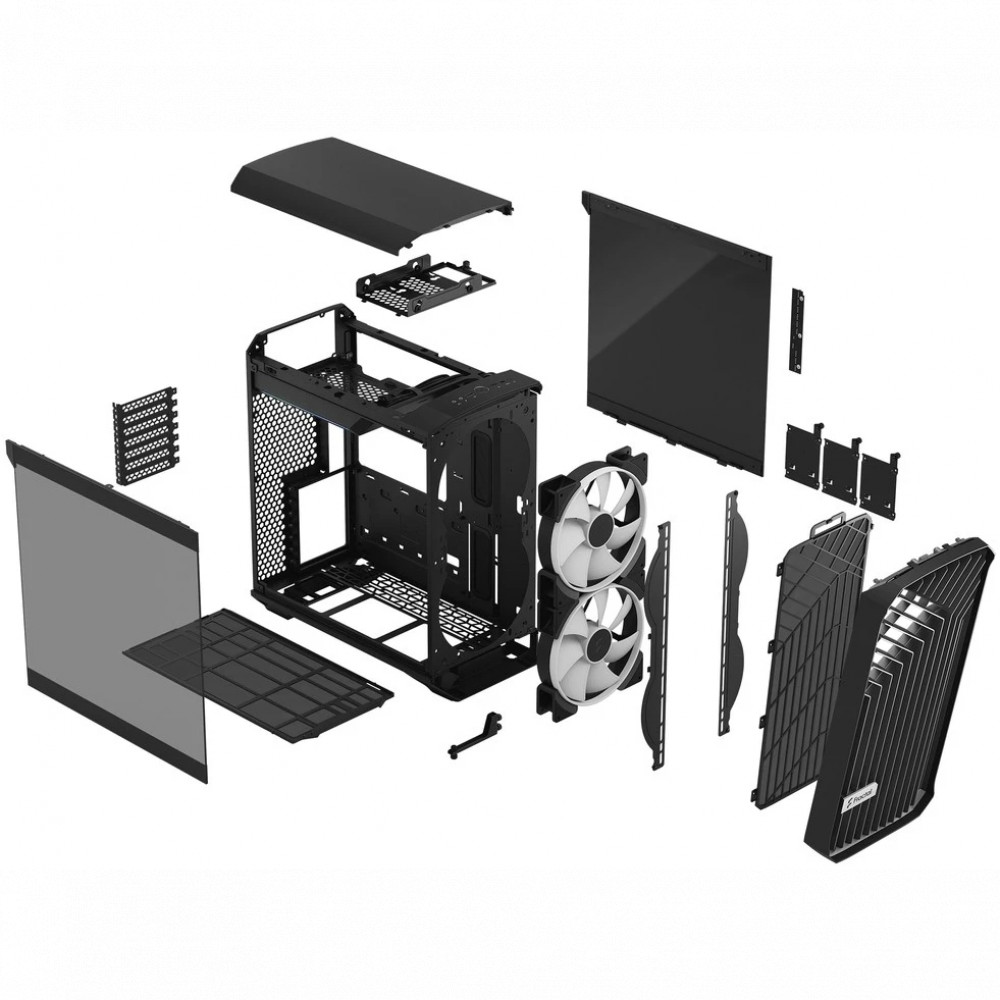Корпус FRACTAL DESIGN Torrent Compact RGB Black TG Light Tint FD-C-TOR1C-02 Mid-Tower - миниатюра 10