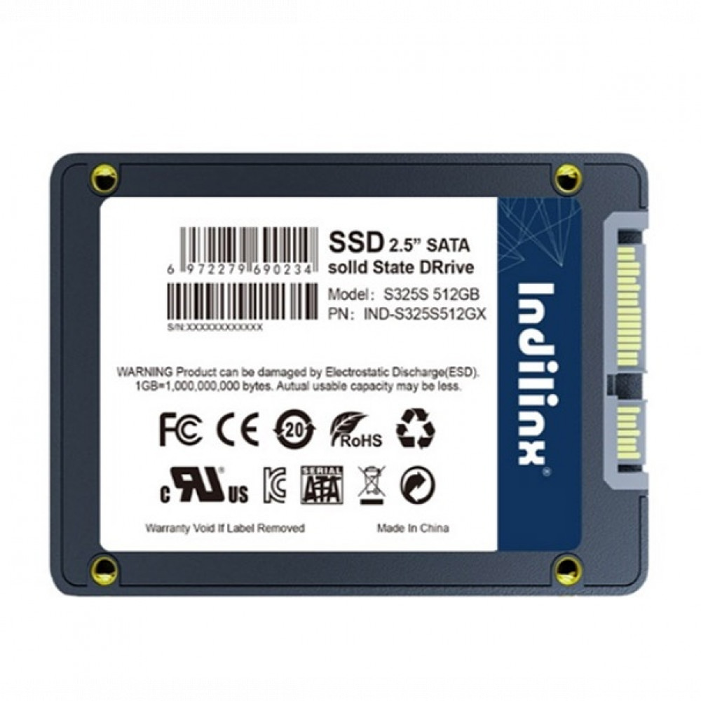 Жесткий диск Indilinx S325S512GX IND-S325S512GX SSD (твердотельные), 512 ГБ, 2.5 дюйма, SATA — фото товара
