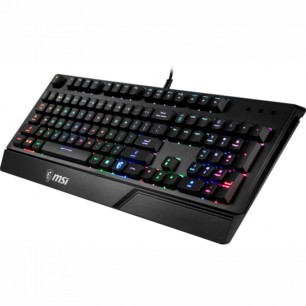 Клавиатура MSI VIGOR GK20 RU Проводная, USB - миниатюра 3