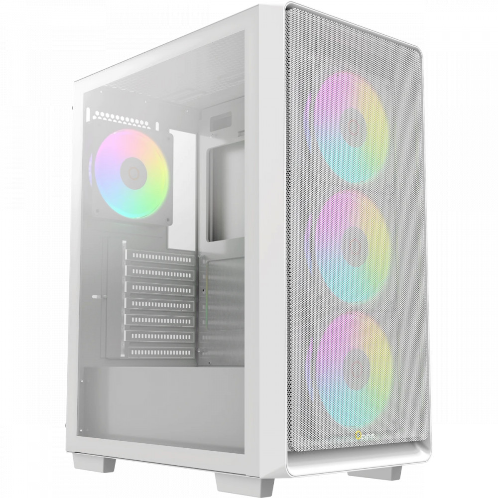 Корпус Ocypus Gamma C60 ARGB White Gamma-C60-WHG400XX-GL Mid-Tower — фото товара