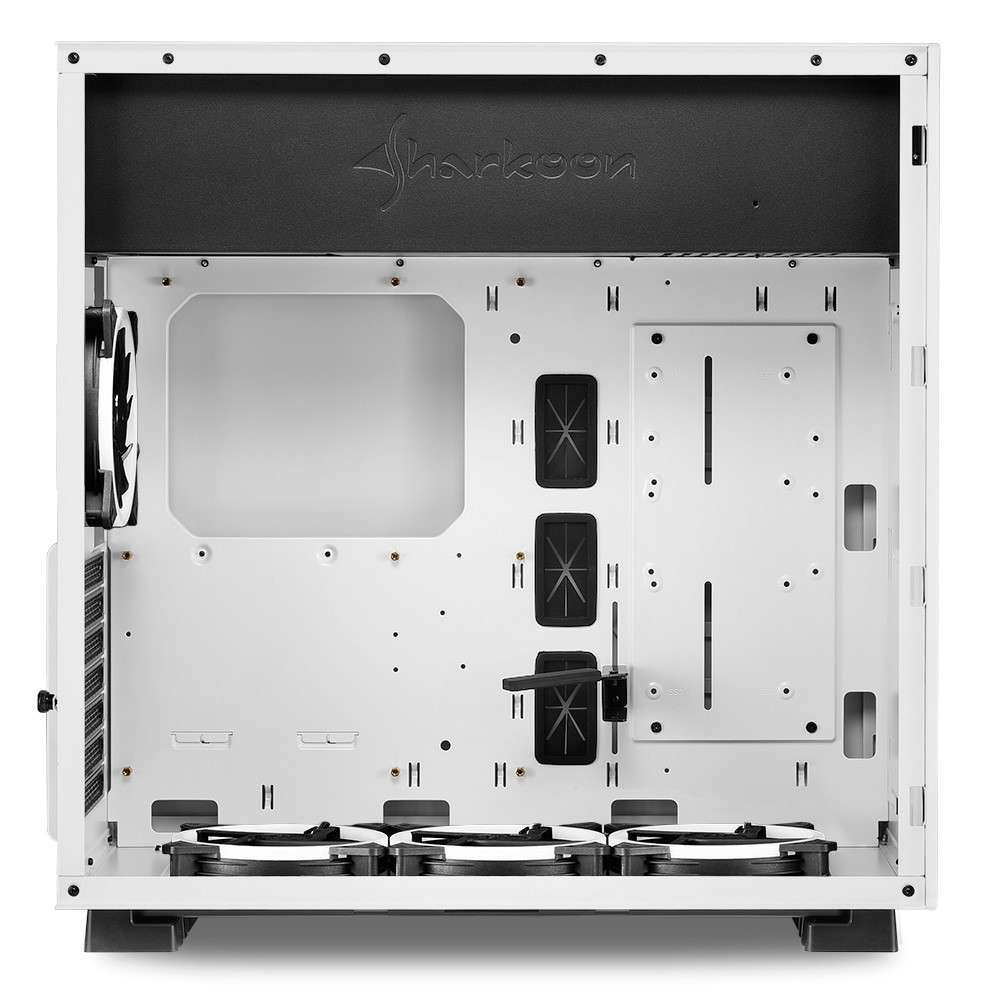 Корпус Sharkoon PURE STEEL RGB Wh Mid-Tower - миниатюра 3