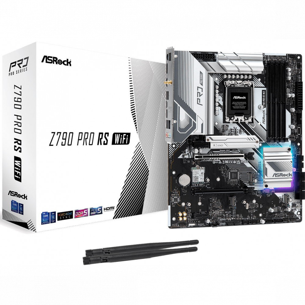 Материнская плата ASRock Z790 PRO RS WIFI ATX, LGA 1700 - миниатюра 6