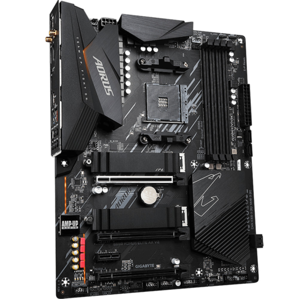 Материнская плата Gigabyte B550 AORUS ELITE AX V2 ATX, AMD AM4 - миниатюра 4