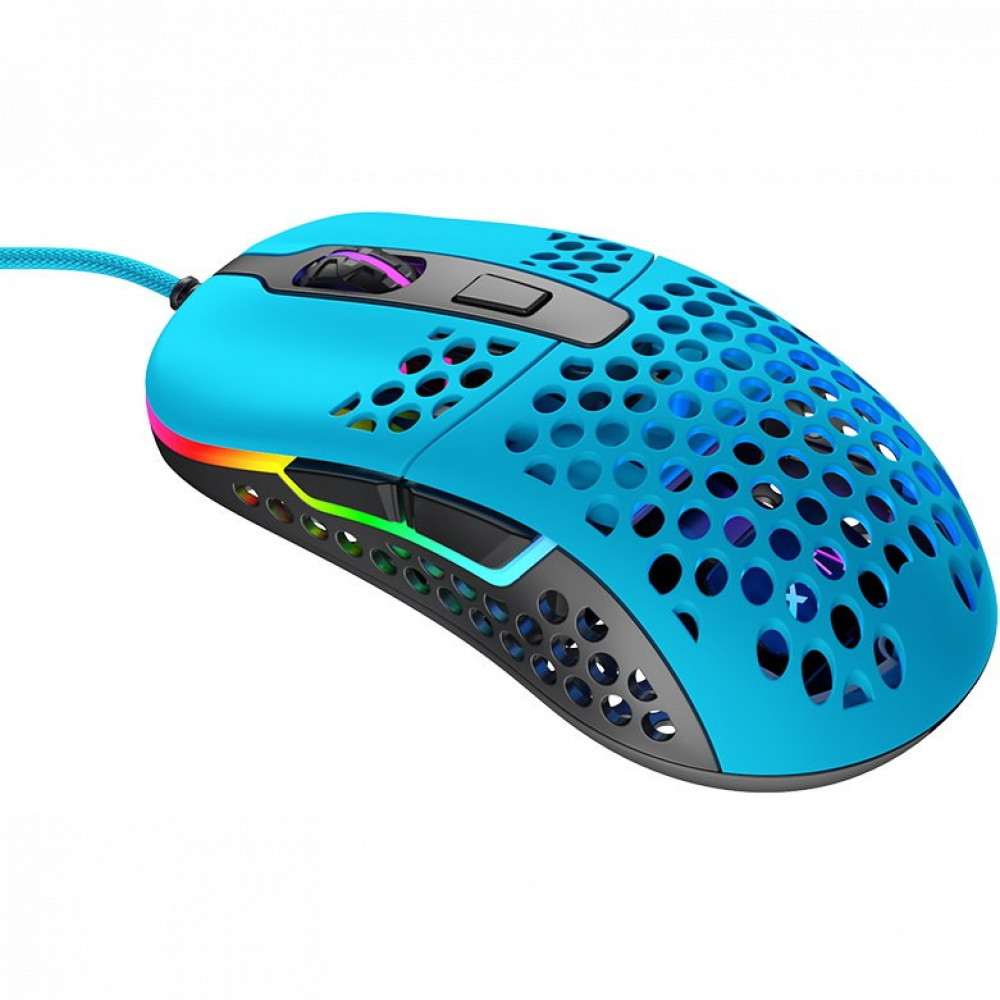 Мышь Xtrfy M42 RGB USB Miami Blue XG-M42-RGB-BLUE Игровые, Проводная - миниатюра 4