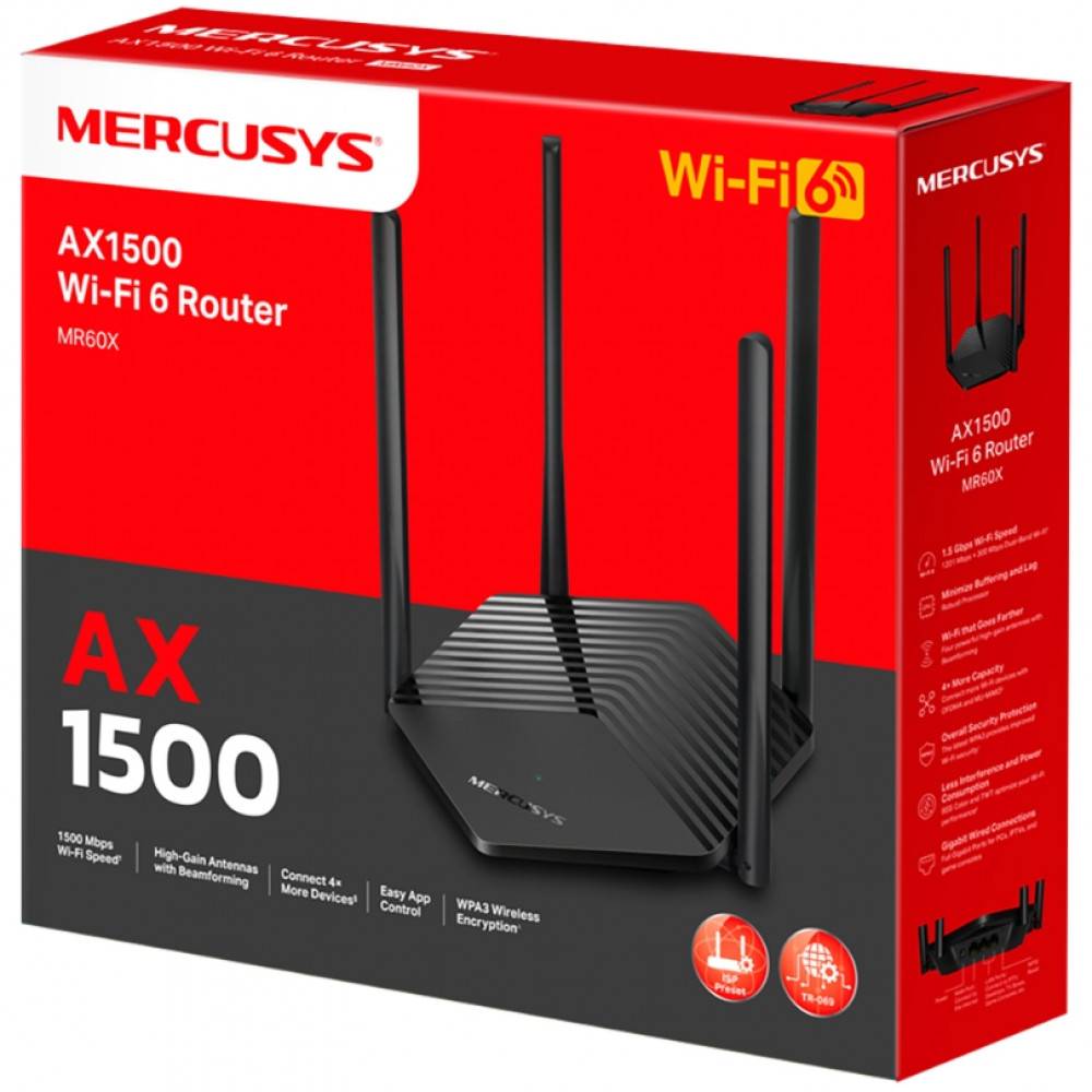 Маршрутизатор для дома Mercusys MR60X - миниатюра 6