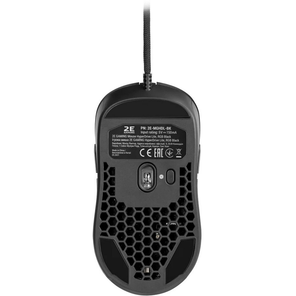 Мышь 2E HyperSpeed Lite RGB Black 2E-MGHSL-BK Игровые, Проводная - миниатюра 5
