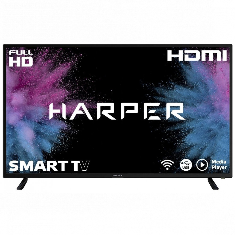 Телевизор Harper 43F660TS 43 ", Smart TV, Черный — фото товара