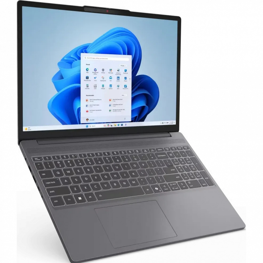 Ноутбук Lenovo IdeaPad Slim 3 15IRH10 Luna Grey 83K100YTFU 15.3 ", WUXGA 1920x1200 (16:10), Intel, Core i7, 16 Гб, 512 ГБ, Intel UHD Graphics - миниатюра 4