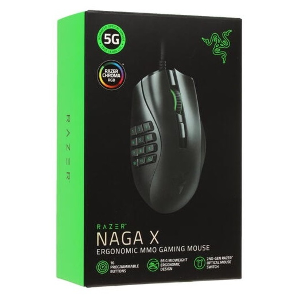 Мышь Razer Naga X RZ01-03590100-R3M1 Игровые, Проводная - миниатюра 9