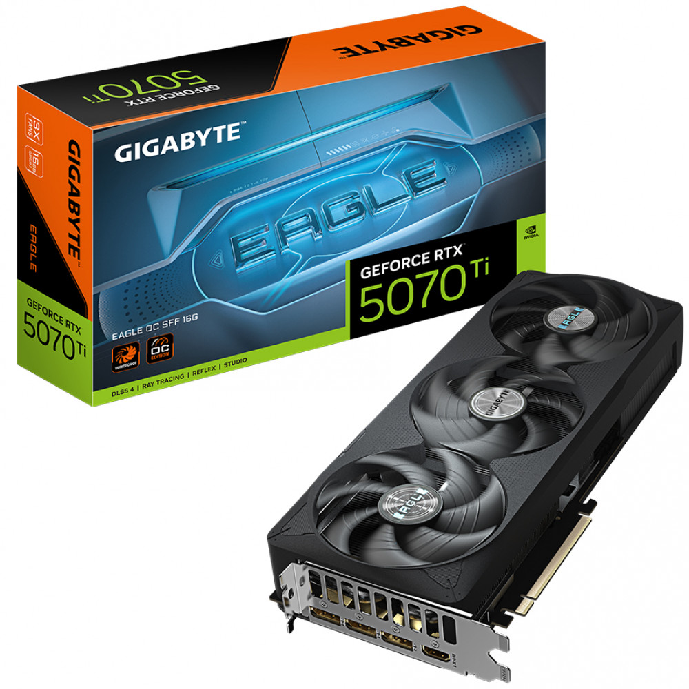 Видеокарта Gigabyte RTX5070Ti EAGLE OC 16G GV-N507TEAGLE OC-16GD 16 ГБ - миниатюра 3