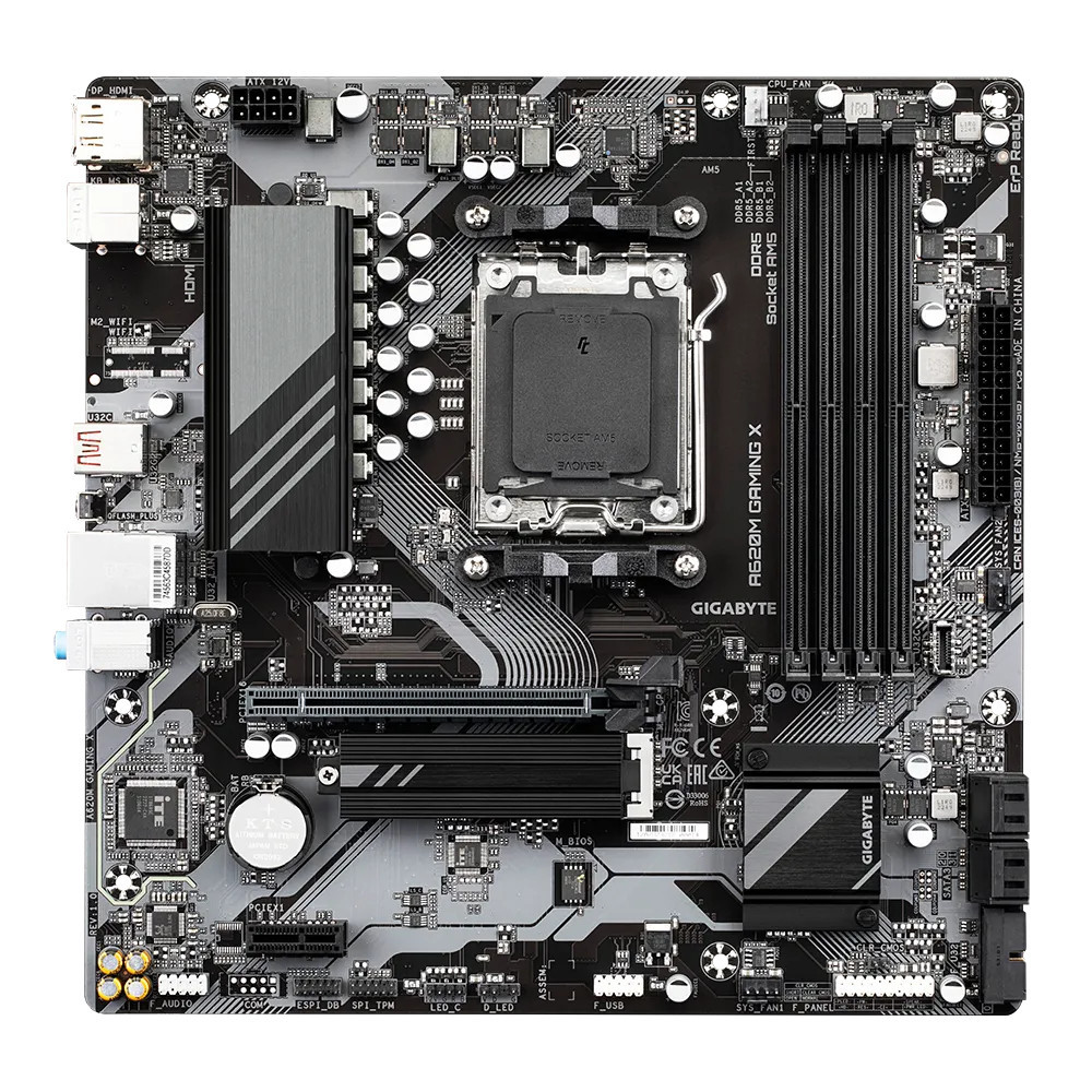 Материнская плата Gigabyte A620M GAMING X Micro-ATX, AMD AM5 - миниатюра 2