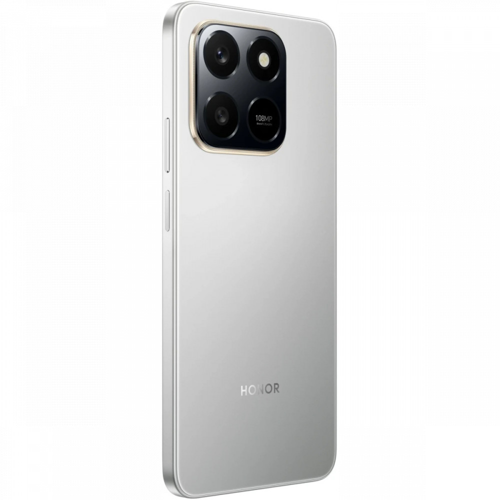 Смартфон Honor X7d 8/256Gb Meteor Silver 5109BXJU 256 Гб, 8 Гб - миниатюра 3