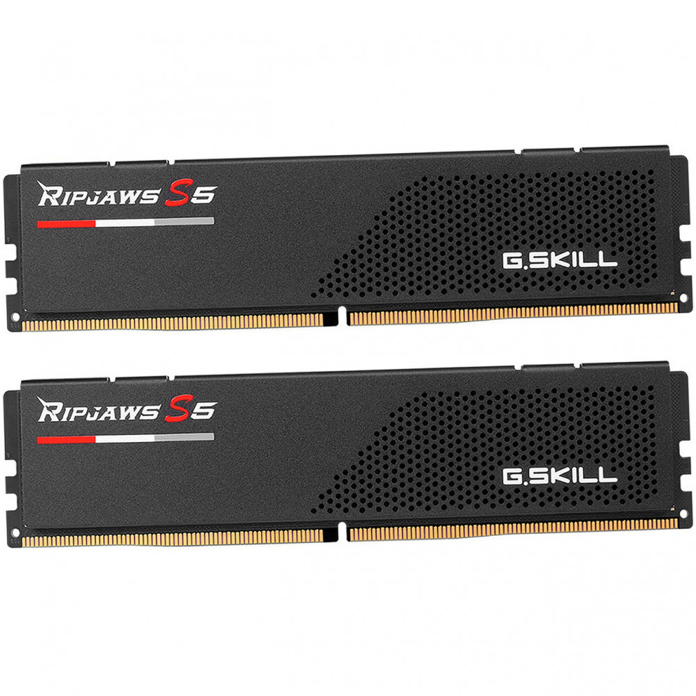 ОЗУ G.Skill RipJaws S5 F5-6000J3040G32GX2-RS5K DIMM, DDR5, 64 Гб (2 х 32 Гб), 6000 МГц — фото товара