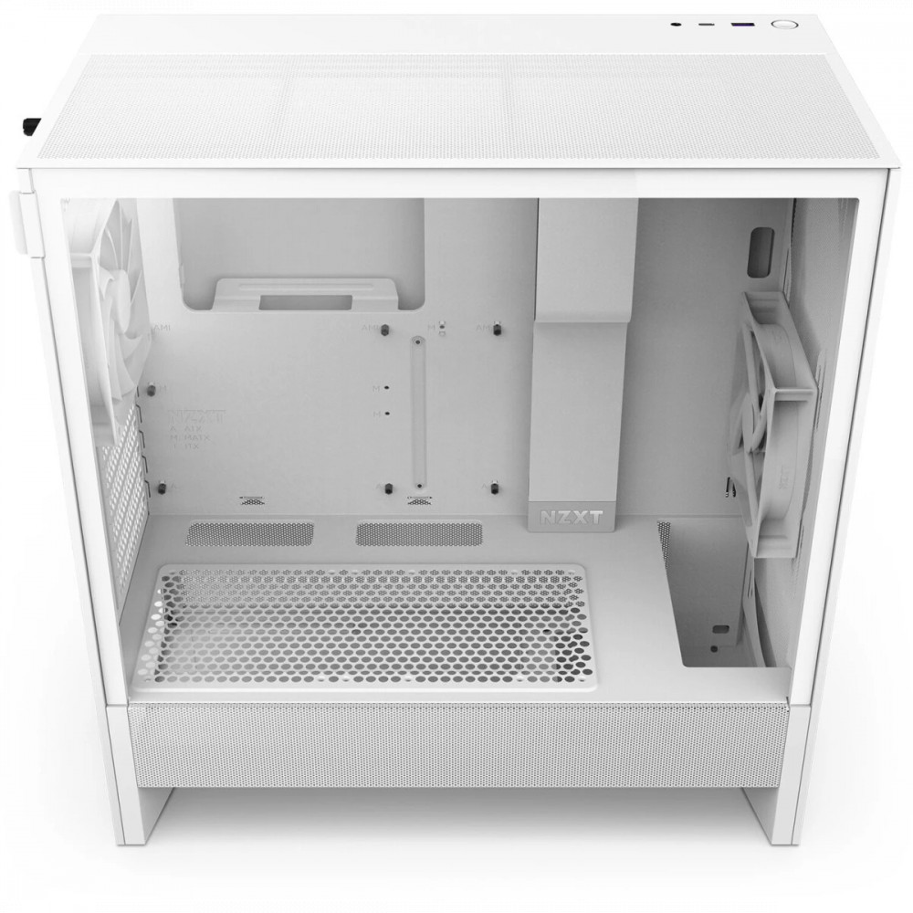 Корпус NZXT H5 Flow White CC-H52FW-01 Mid-Tower - миниатюра 5