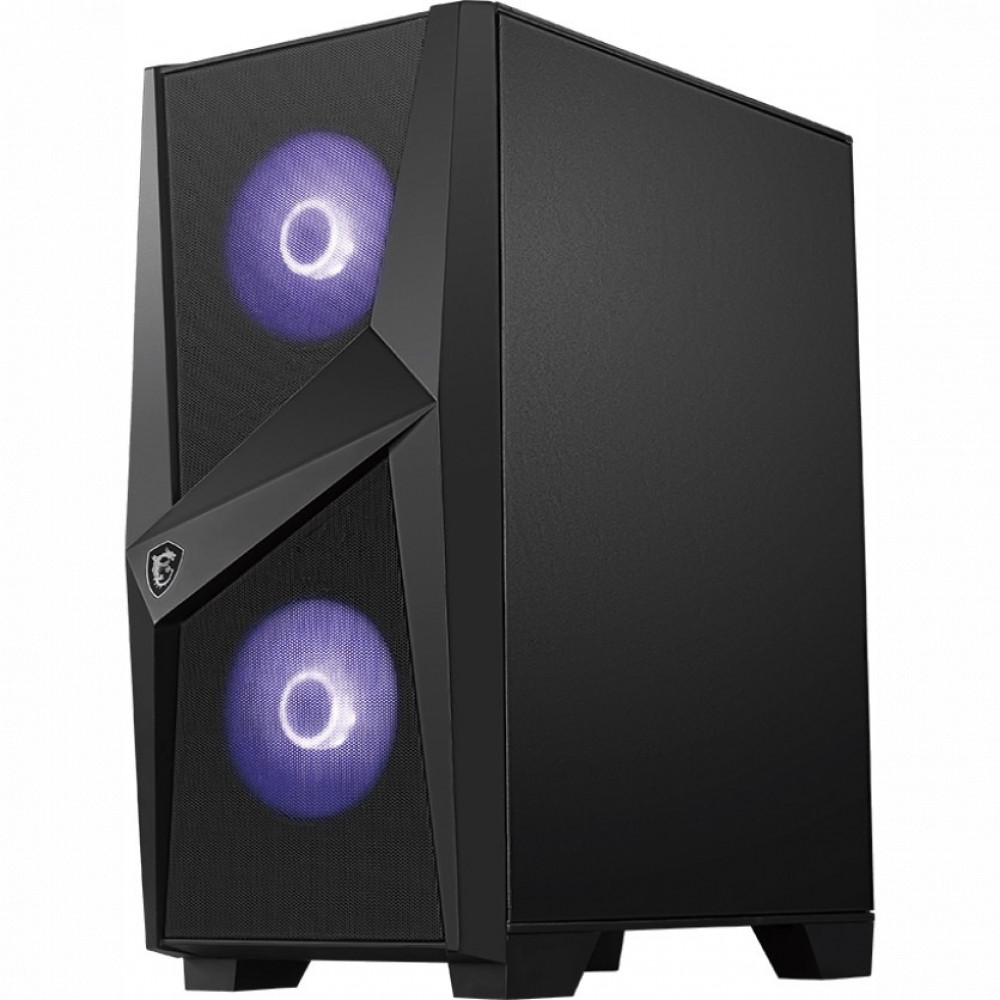 Корпус MSI MAG FORGE 100M black Mid-Tower - миниатюра 4