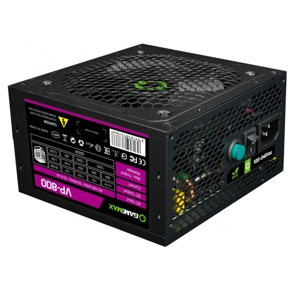 Блок питания GameMax VP-800 v2 800 Вт - миниатюра 2