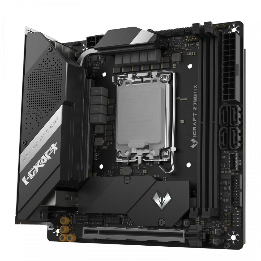 Материнская плата Maxsun iCraftZ790ITX WI-FI MS-iCraft Z790ITX WIFI Mini-ITX, LGA 1700 - миниатюра 3