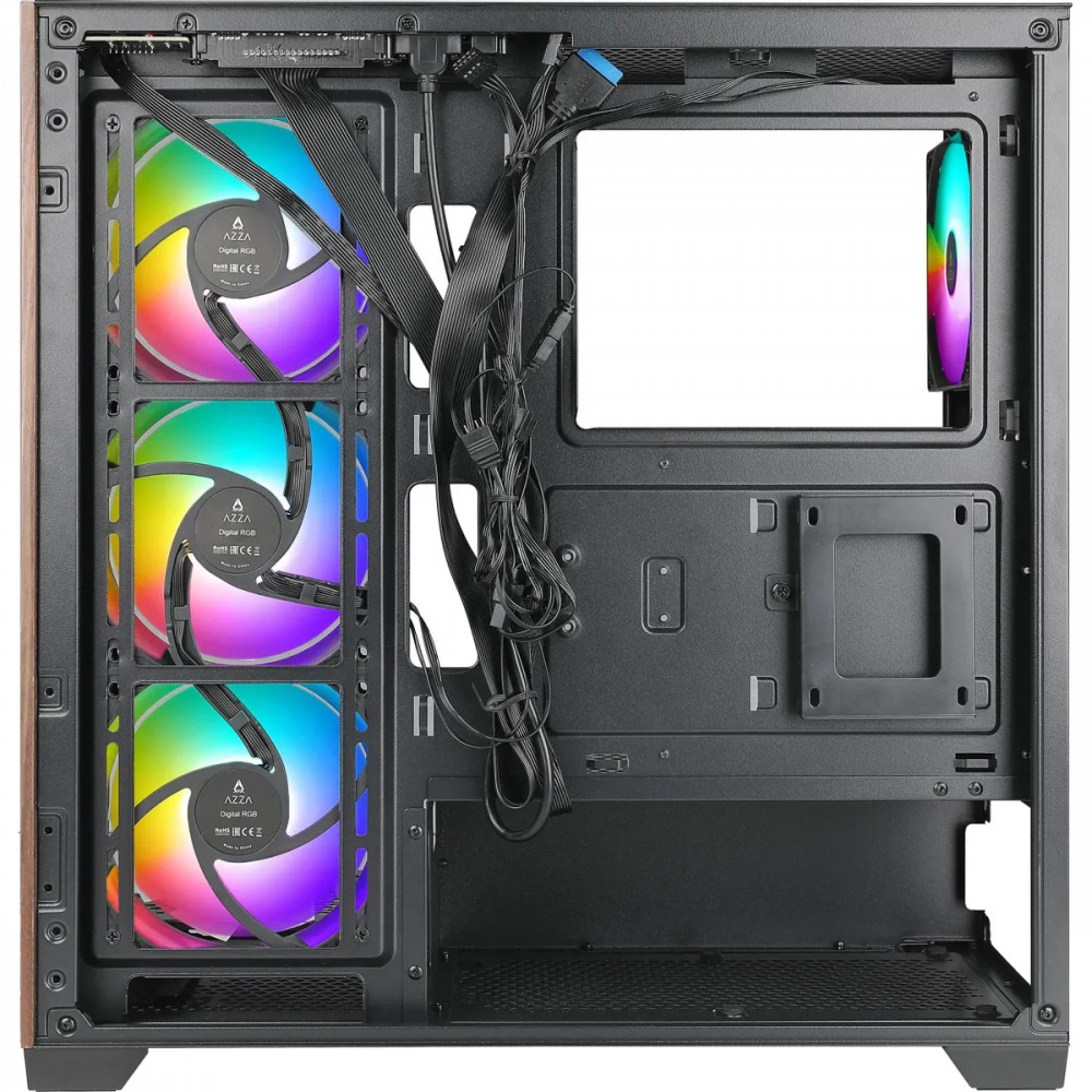 Корпус AZZA Npetune Black NEPTUNE CSAZ-491 Full-Tower - миниатюра 5