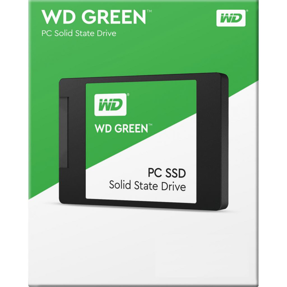 Жесткий диск Western Digital WDS120G2G0A SSD (твердотельные), 120 ГБ, 2.5 дюйма, SATA — фото товара
