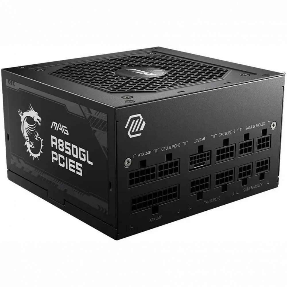 Блок питания MSI MAG A850GL PCIE5, 850W 306-7ZP8A11-CE0 850 Вт - миниатюра 2