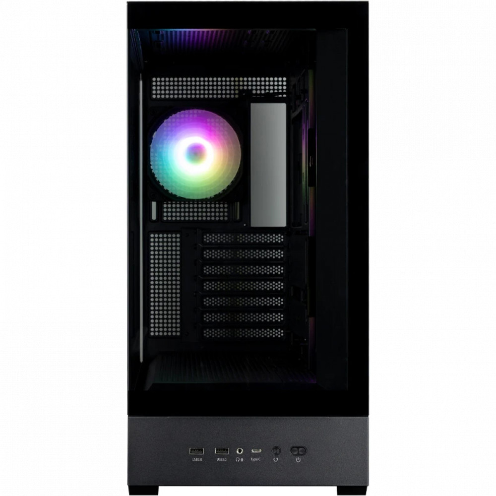 Корпус Zalman P40 DS Black Mid-Tower - миниатюра 2