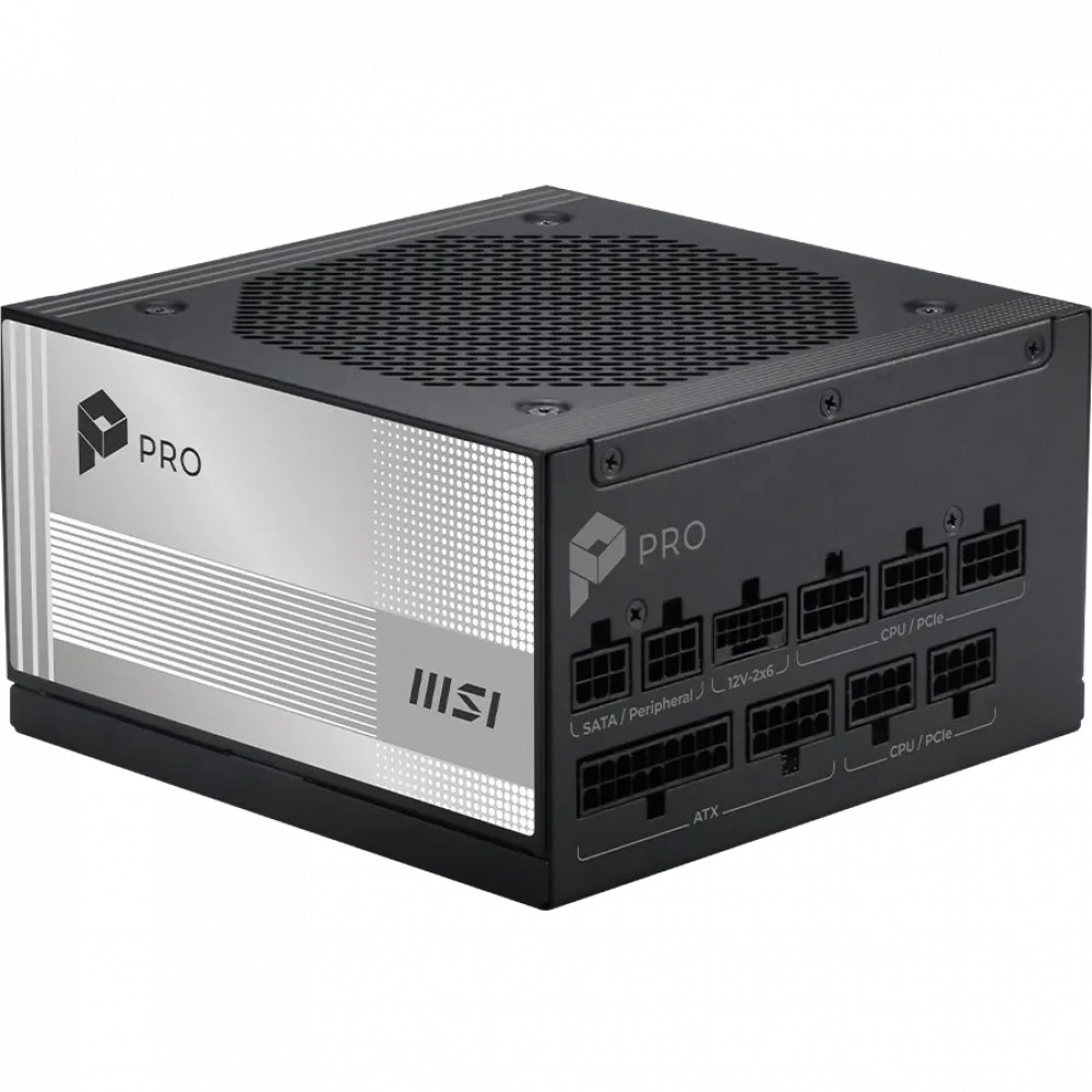 Блок питания MSI PRO A1000PL PCIE5 306-7ZPLX 1000 Вт, 80+ Platinum — фото товара