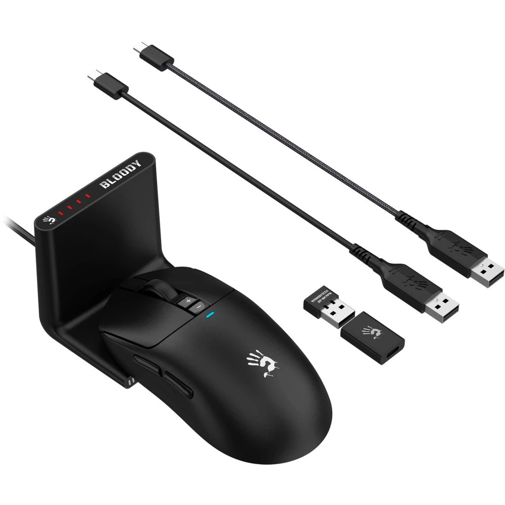 Мышь A4Tech Bloody R72 Pro Duo Черный R72 PRO DUO Игровые, Беспроводная - миниатюра 5