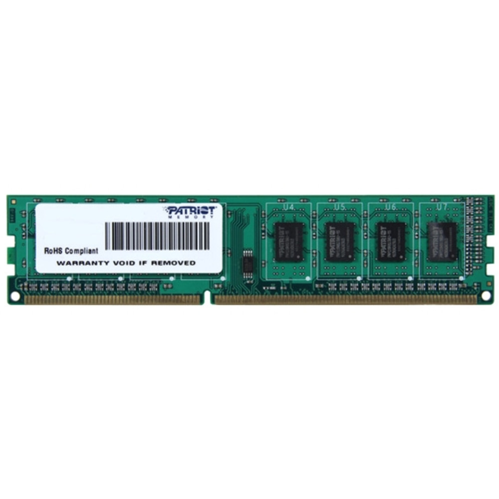 ОЗУ Patriot DDR3 4Gb (pc-10600) PSD34G133381 DIMM, DDR3, 4 Гб, 1333 МГц — фото товара